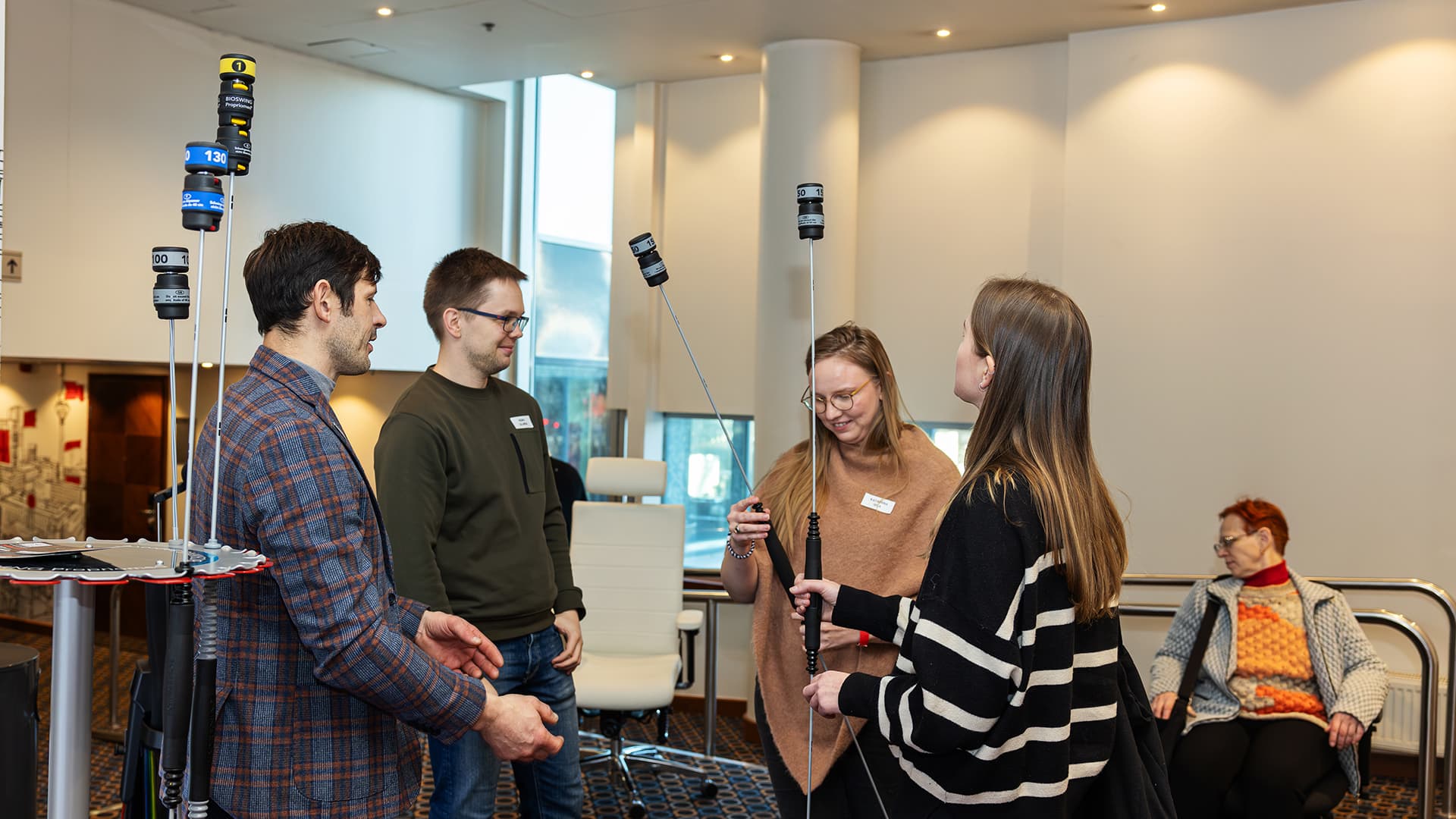 BIOSWING at the Meditsiini UPDATE 2025 Conference (photo: Meeli Küttim)