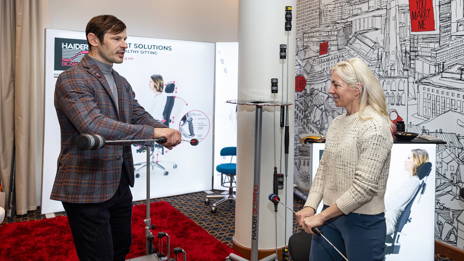 BIOSWING at the Meditsiini UPDATE 2025 Conference (photo: Meeli Küttim)